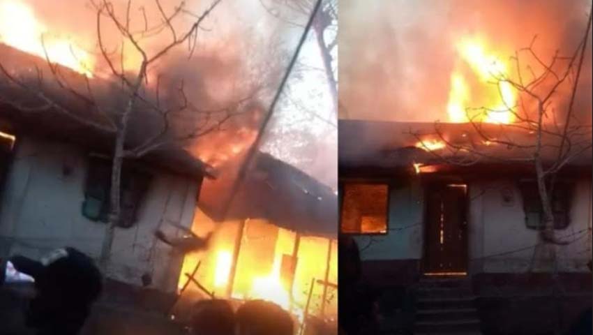 বোয়ালখালীতে গ্যাস সিলিন্ডার বিস্ফোরণ, পুড়ে গেছে ৩ বসত ঘর